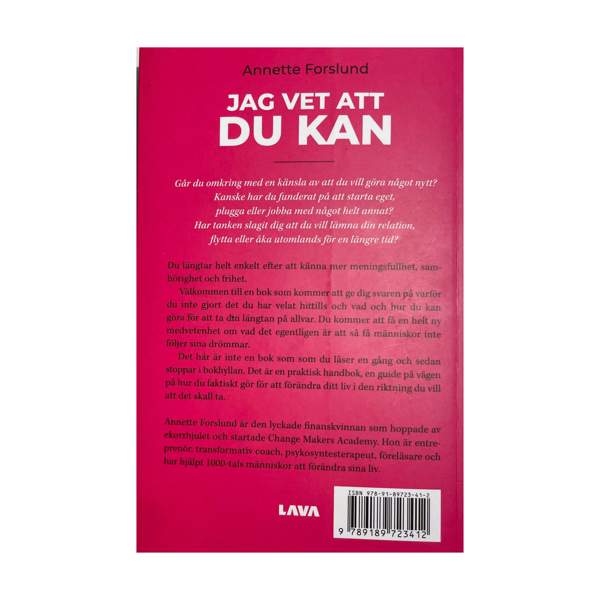 Annette's amazing book